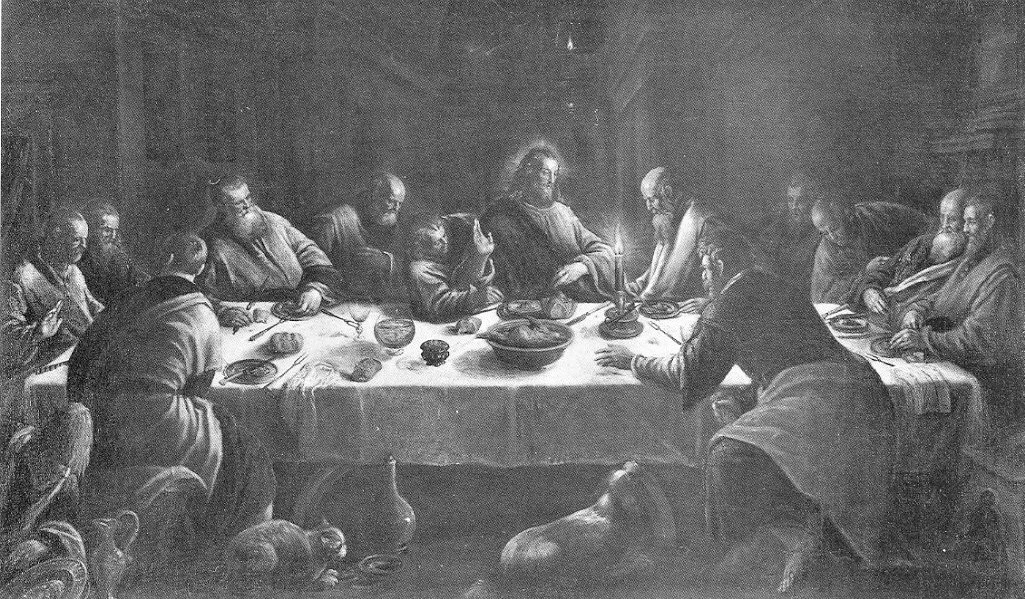 Francesco Bassano-147-Ultima cena - Pinacoteca di Brera, Milano - attribuito